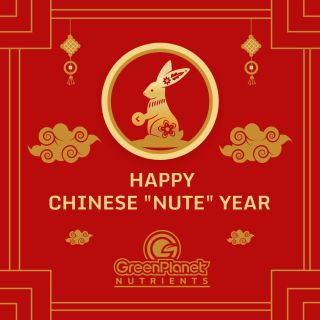 Happy Chinese "Nute" Year! 

新年快乐，大展宏“兔”！

#greenplanetnutrients #mygreenplanet #gpgrown #greenplanet #nutrients #clean #conscious #canadian #fertilizer #yields #garden #gardening #grow #growers #indoorgarden #outdoorgarden #hydroponics #quality #craft #innovation #hobby #commercial #community #purity #harvest